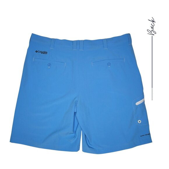 VIVID BLUE COLUMBIA WATER SHORT FOR MEN SIZE 40 - Picture 2 of 11